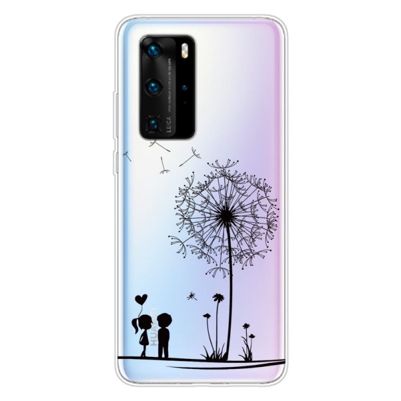 Skal Huawei P40 Pro Maskros Kärlek