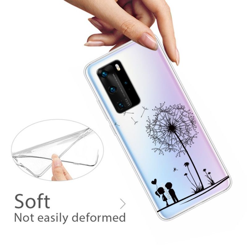 Skal Huawei P40 Pro Maskros Kärlek