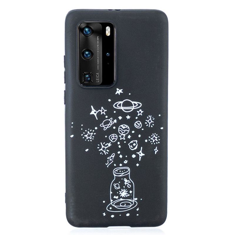 Skal Huawei P40 Pro Mobilskal Flexibel Silikongrafik