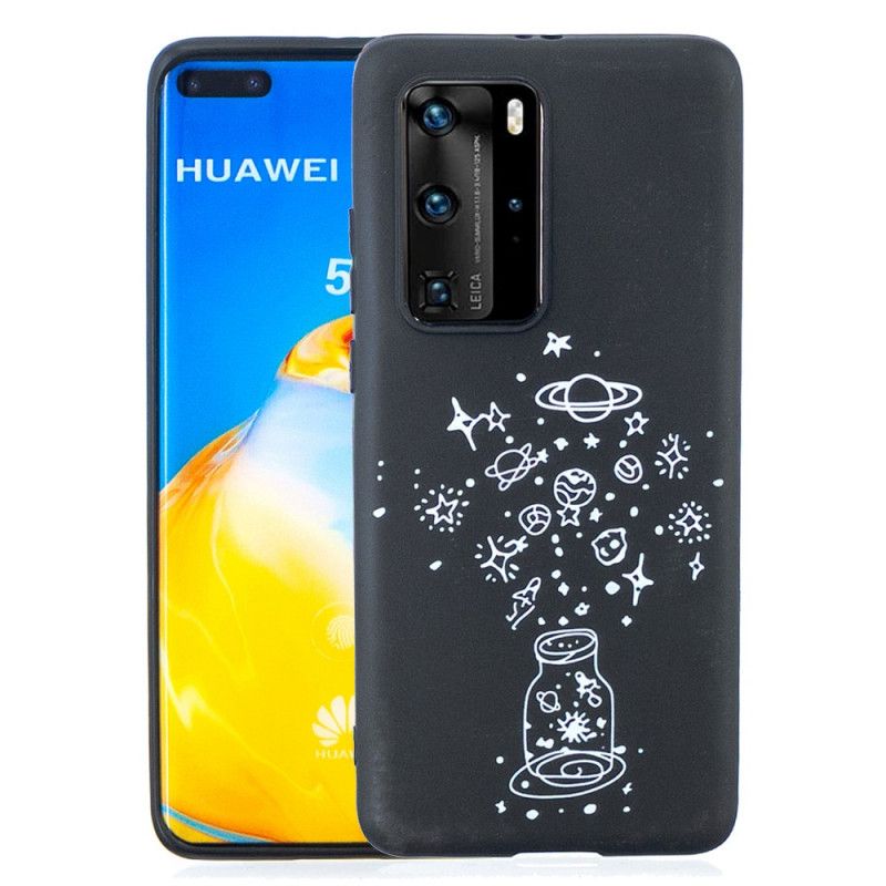 Skal Huawei P40 Pro Mobilskal Flexibel Silikongrafik