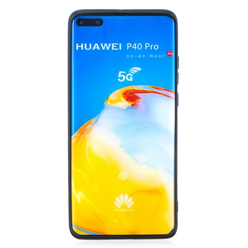 Skal Huawei P40 Pro Mobilskal Flexibel Silikongrafik