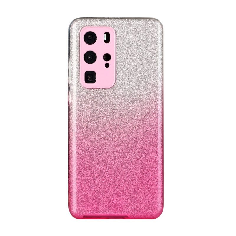 Skal Huawei P40 Pro Svart Glittergradient