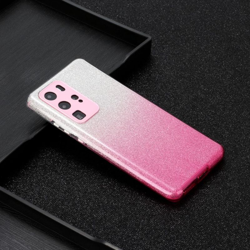 Skal Huawei P40 Pro Svart Glittergradient