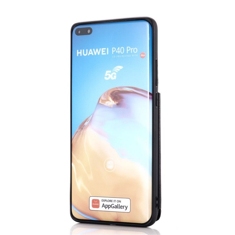 Skal Huawei P40 Pro Svart Stödkortshållare