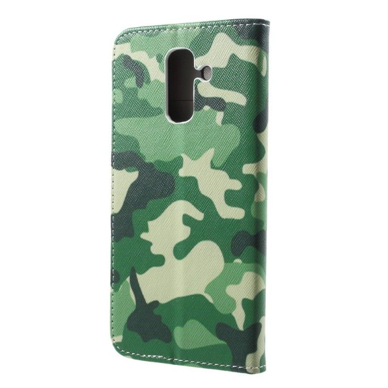 Fodral Samsung Galaxy A6 Plus Militär Kamouflage