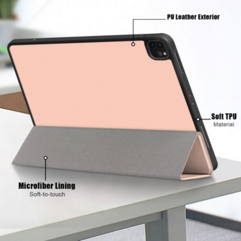 iPad Pro 12.9" (2021) (2020) Trifold Pennhållare