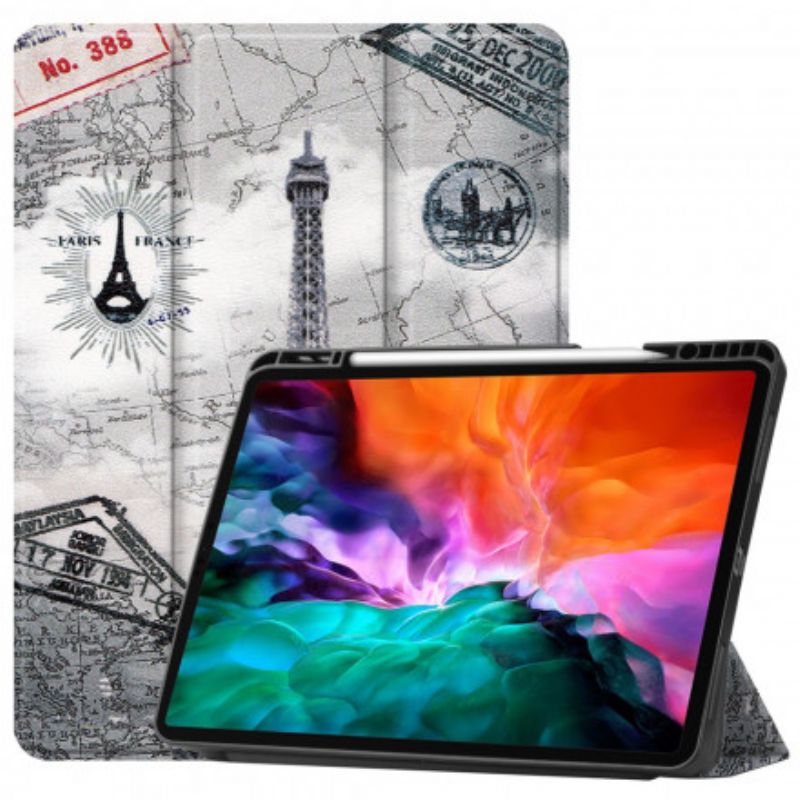 iPad Pro 12.9" (2021) Eiffel Tower Stylus Hållare