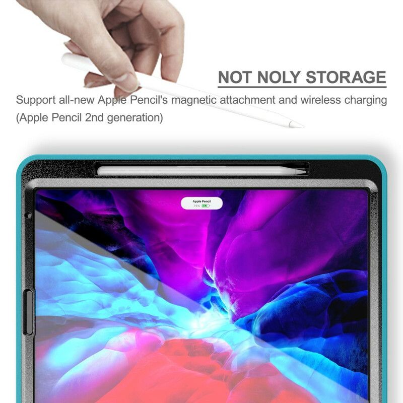 Skal För iPad Pro 12.9" (2021) (2020) (2018) 360° Handtag