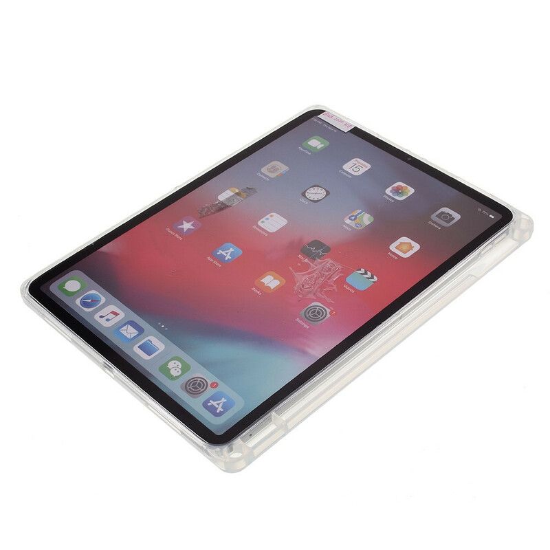 Skal iPad Pro 12.9" (2021) (2020) (2018) Transparent Pennhållare