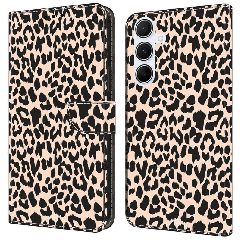 Fodral För Samsung Galaxy A16 5g Leopardmönster