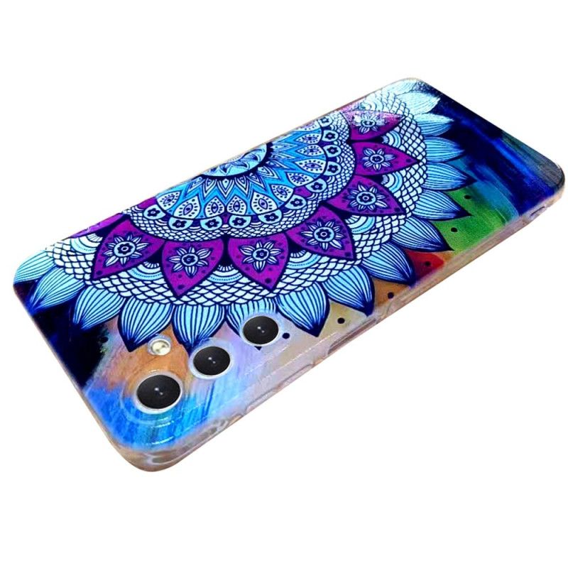 Skal Samsung Galaxy A16 5g Telefonfodral Mandala Blommönster