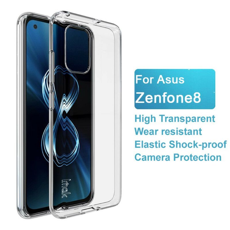 Skal För Asus Zenfone 8 Imak Transparent