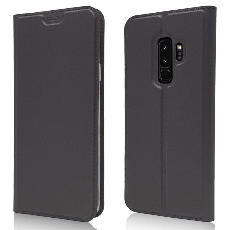 Folio-fodral Samsung Galaxy S9 Plus Mobilskal Integrerad Spänne I Läderstil