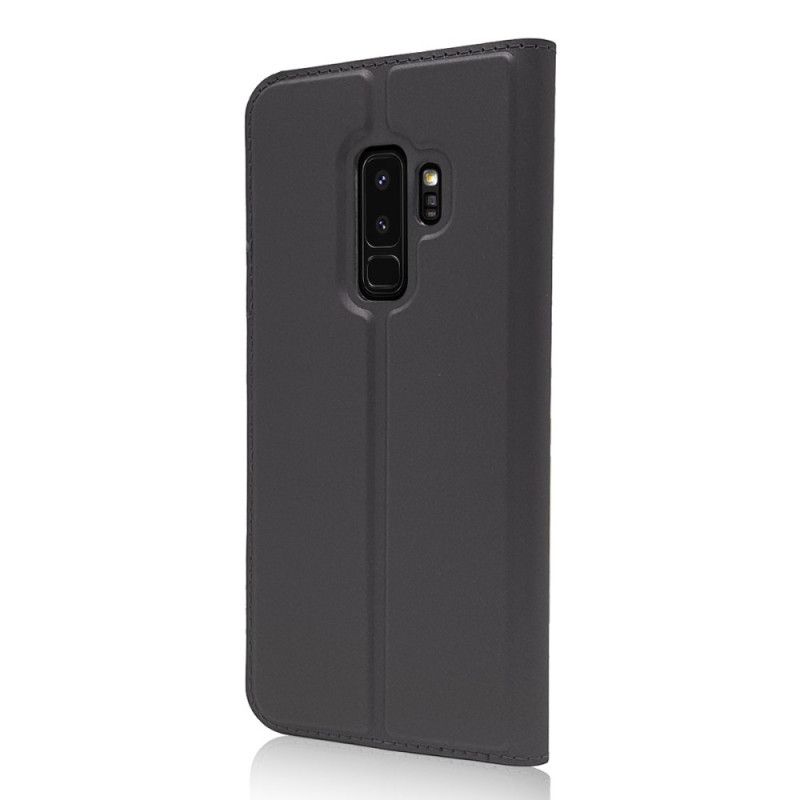 Folio-fodral Samsung Galaxy S9 Plus Mobilskal Integrerad Spänne I Läderstil