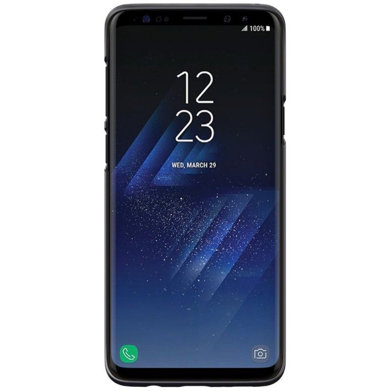 Skal för Samsung Galaxy S9 Plus Svart Stel Frostad Nillkin