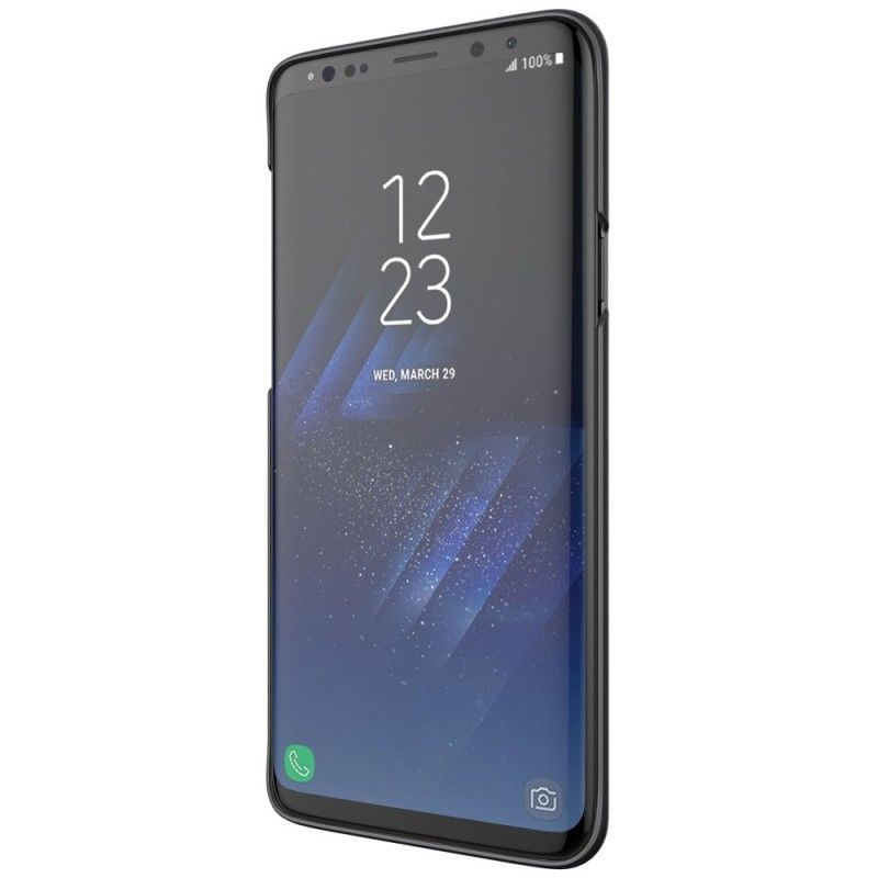 Skal för Samsung Galaxy S9 Plus Svart Stel Frostad Nillkin