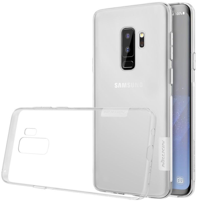 Skal Samsung Galaxy S9 Plus Brun Mobilskal Transparent Nillkin