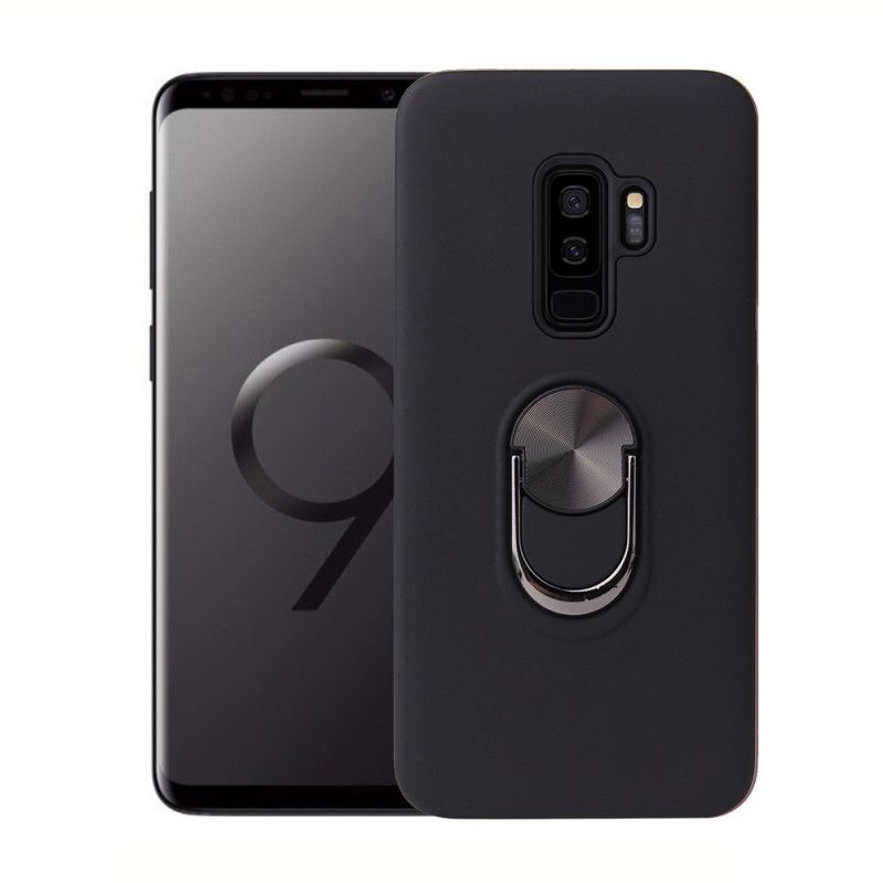 Skal Samsung Galaxy S9 Plus Svart Avtagbar Med Stödring