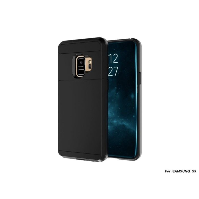 Skal Samsung Galaxy S9 Plus Svart Flashig Stel