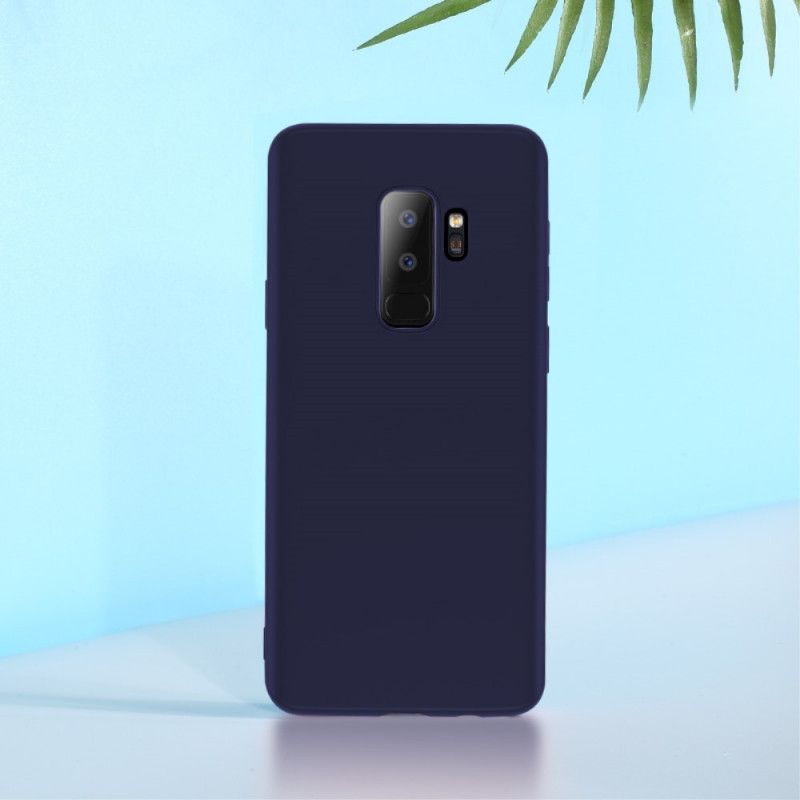 Skal Samsung Galaxy S9 Plus Svart Flytande Silikon På X-Nivå