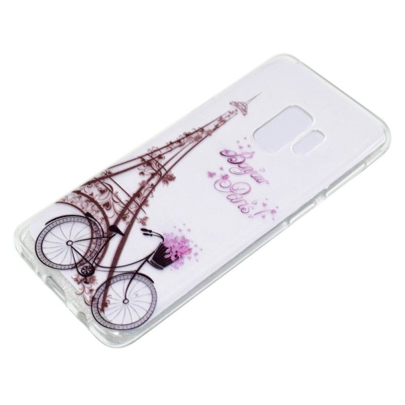 Skal Samsung Galaxy S9 Plus Transparent Hej Paris