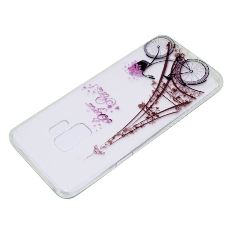 Skal Samsung Galaxy S9 Plus Transparent Hej Paris