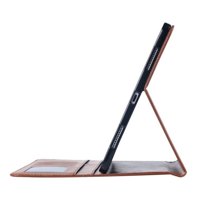 Fodral för iPad Pro 11" (2018) (2020) Brun Lädereffektdokumenthållare