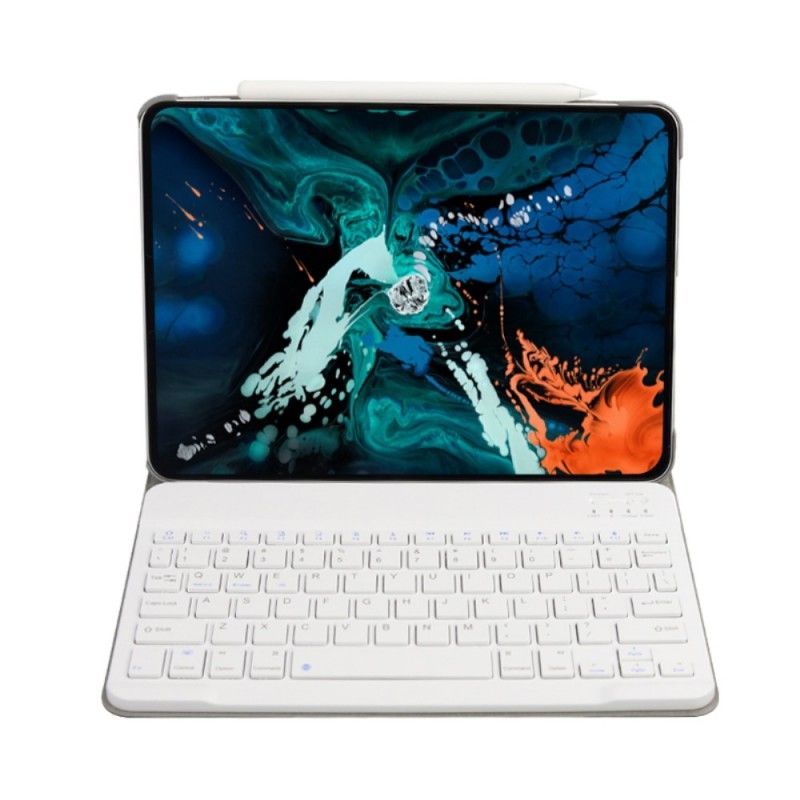 Fodral för iPad Pro 11" (2018) (2020) Svart Med Premium-Avtagbart Bluetooth-Tangentbord