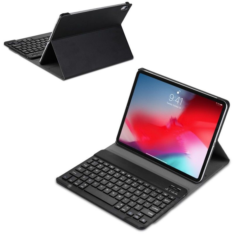 Fodral iPad Pro 11" (2018) (2020) Svart Med Avtagbart Bluetooth-Tangentbord