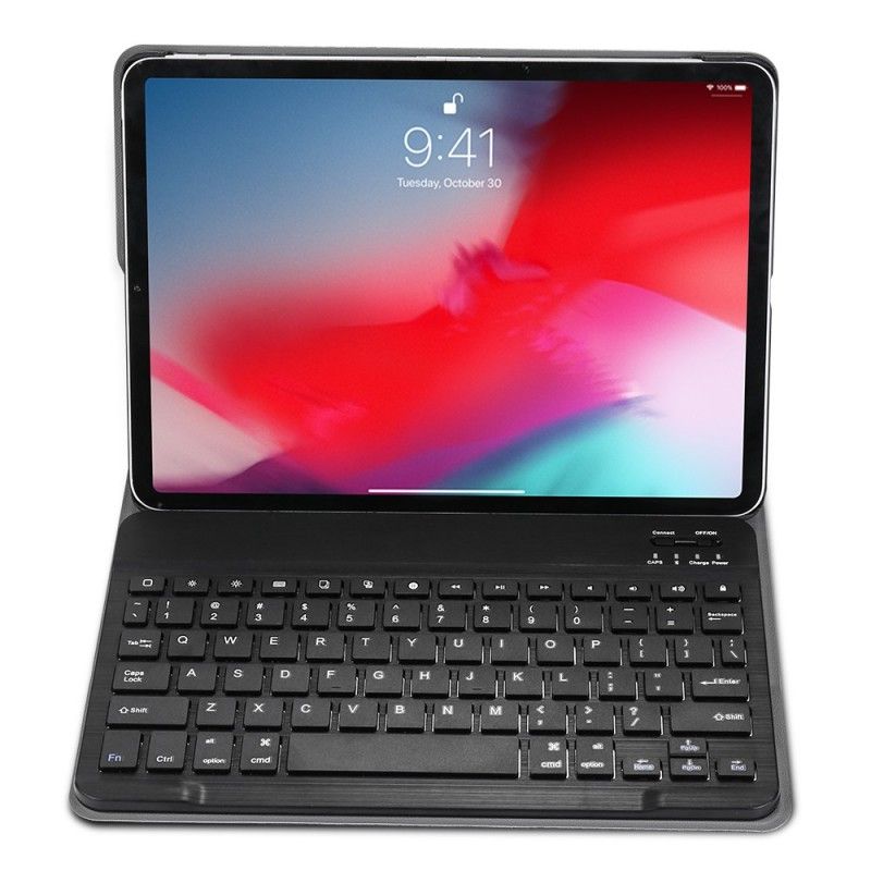 Fodral iPad Pro 11" (2018) (2020) Svart Med Avtagbart Bluetooth-Tangentbord