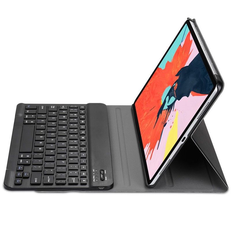 Fodral iPad Pro 11" (2018) (2020) Svart Med Avtagbart Bluetooth-Tangentbord