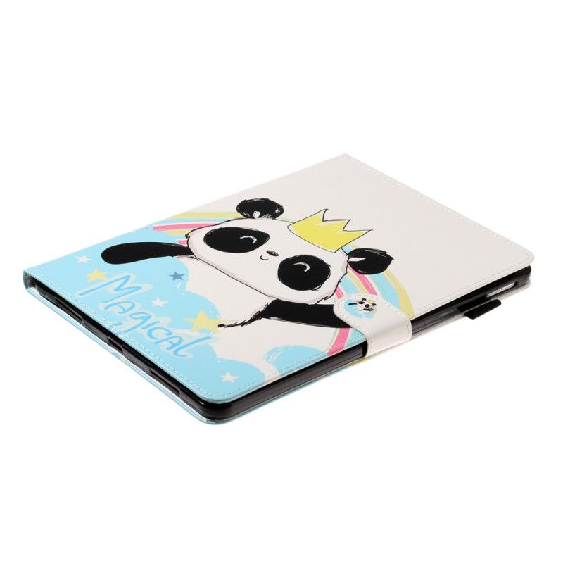 Läderskal iPad Pro 11" (2018) (2020) Panda Med Krona