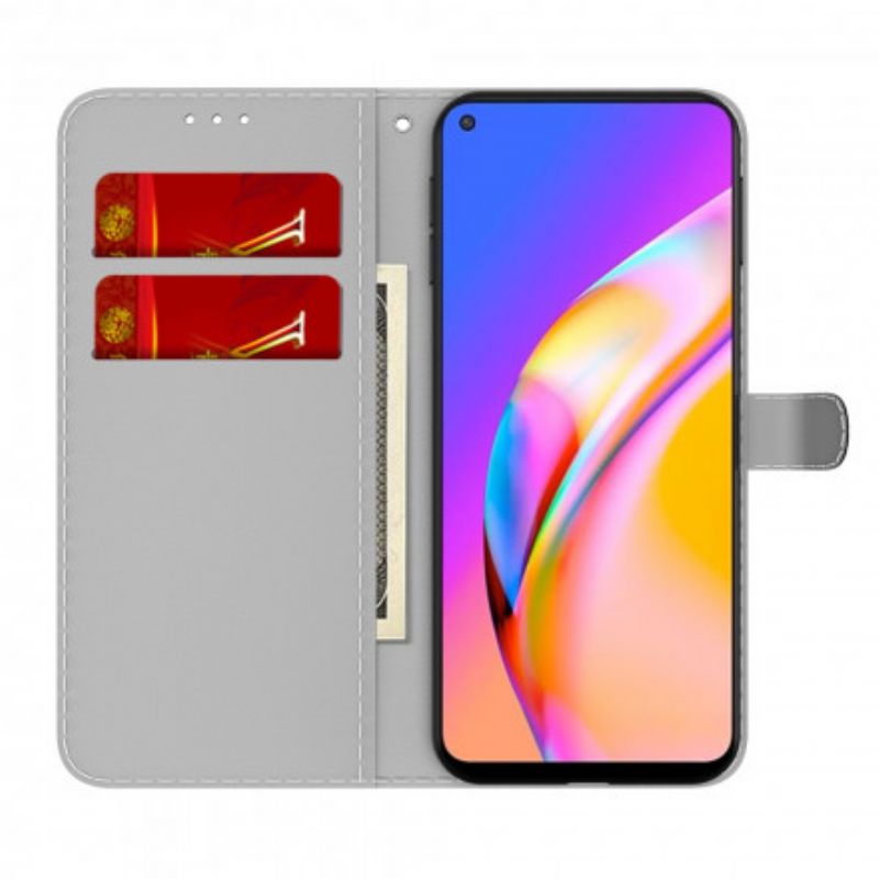 Fodral Oppo A94 5g Abstrakt Mönster