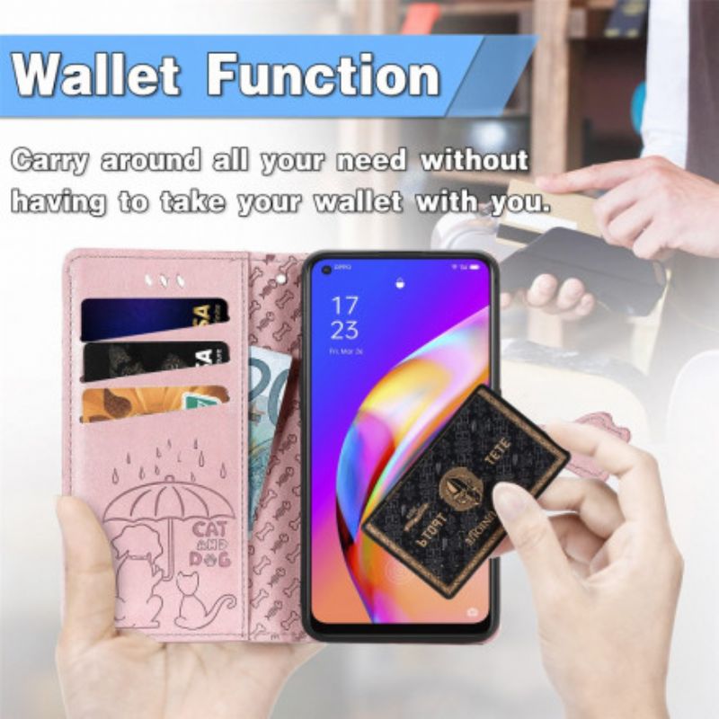 Fodral Oppo A94 5g Animerade Djur