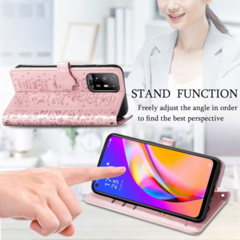 Fodral Oppo A94 5g Animerade Djur