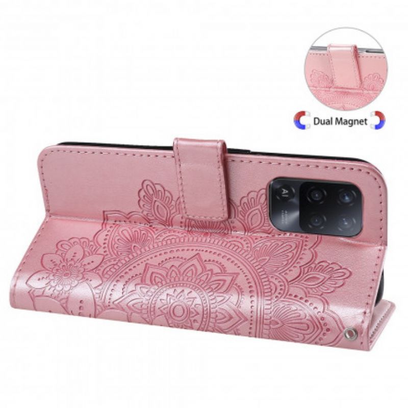 Fodral Oppo A94 5g Blommande Mandala