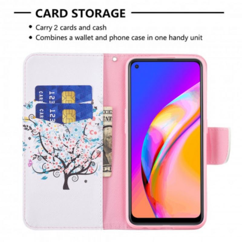 Fodral Oppo A94 5g Blommande Träd