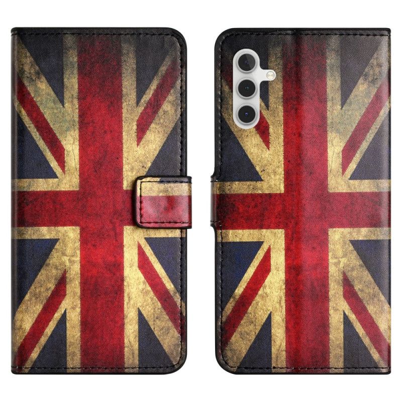 Samsung Galaxy S24 Fe Med Union Jack-mönster