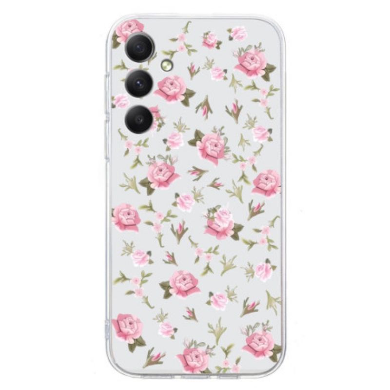 Skal Samsung Galaxy S24 Fe Blommor