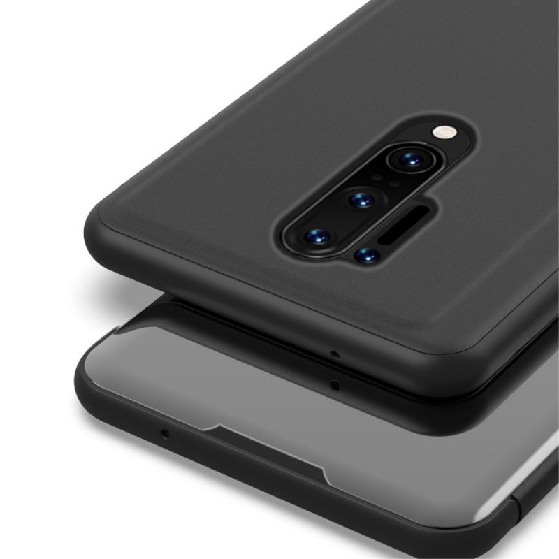 Folio-fodral för OnePlus 8 Pro Svart Spegel