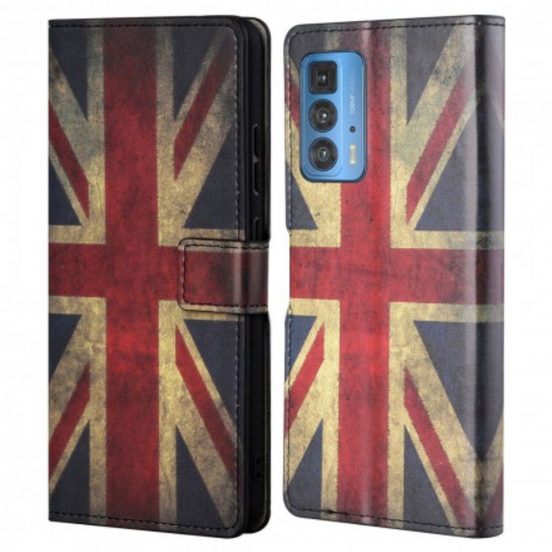 Fodral För Motorola Edge 20 Pro Englands Flagga