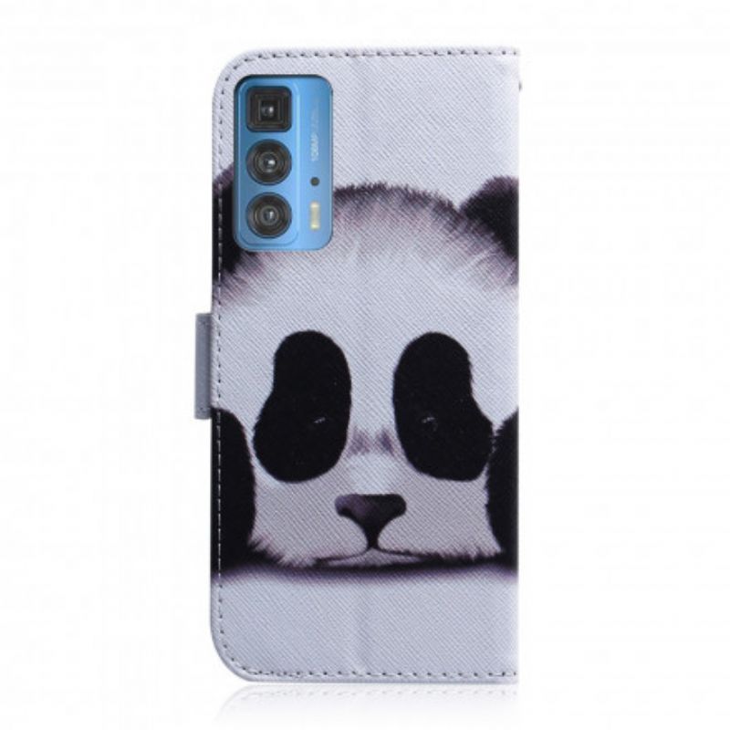 Fodral Motorola Edge 20 Pro Panda Face
