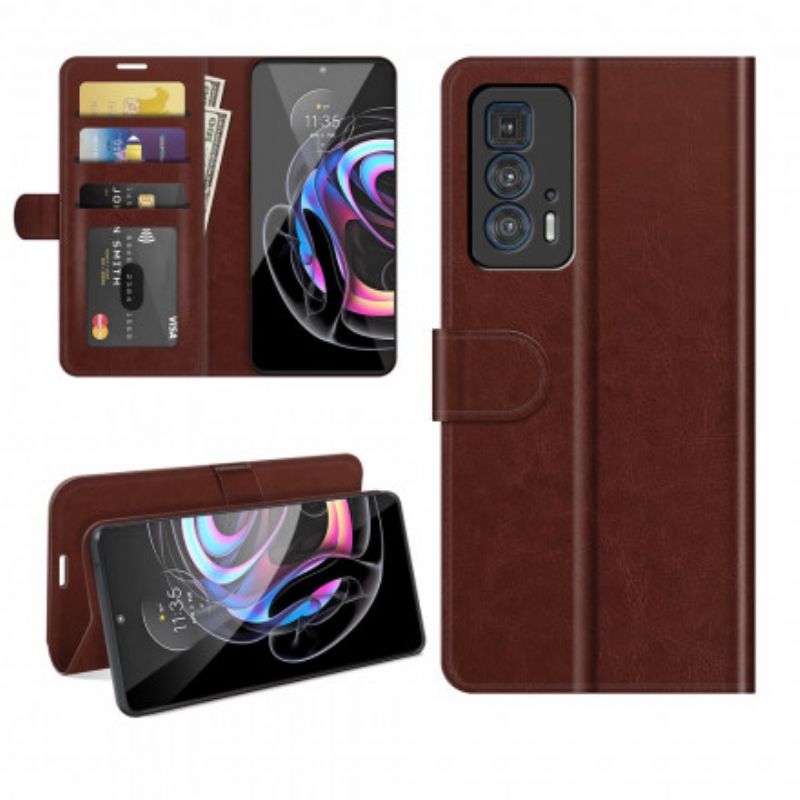 Skyddsfodral Motorola Edge 20 Pro Faux Leather Ultra