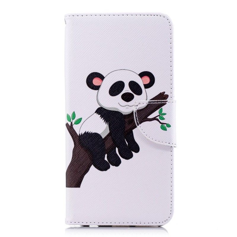 Läderskal Honor 7C Lat Panda