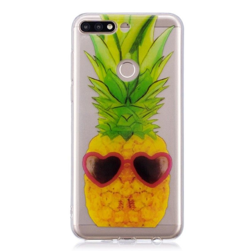 Skal Honor 7C Mobilskal Ananas Inkognito