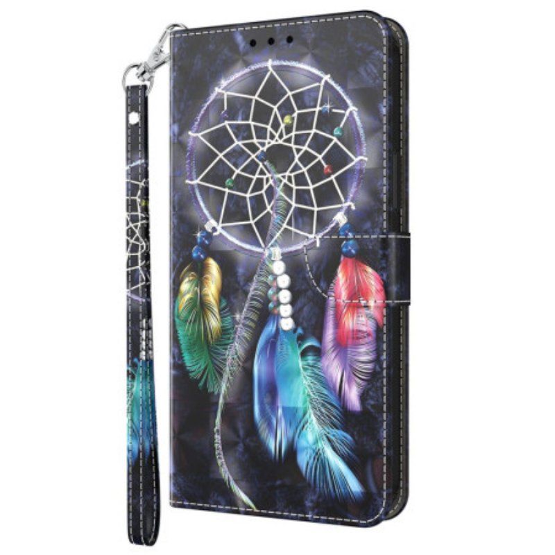 Folio-fodral Sony Xperia 5 IV Med Kedjar Strap Dream Catcher