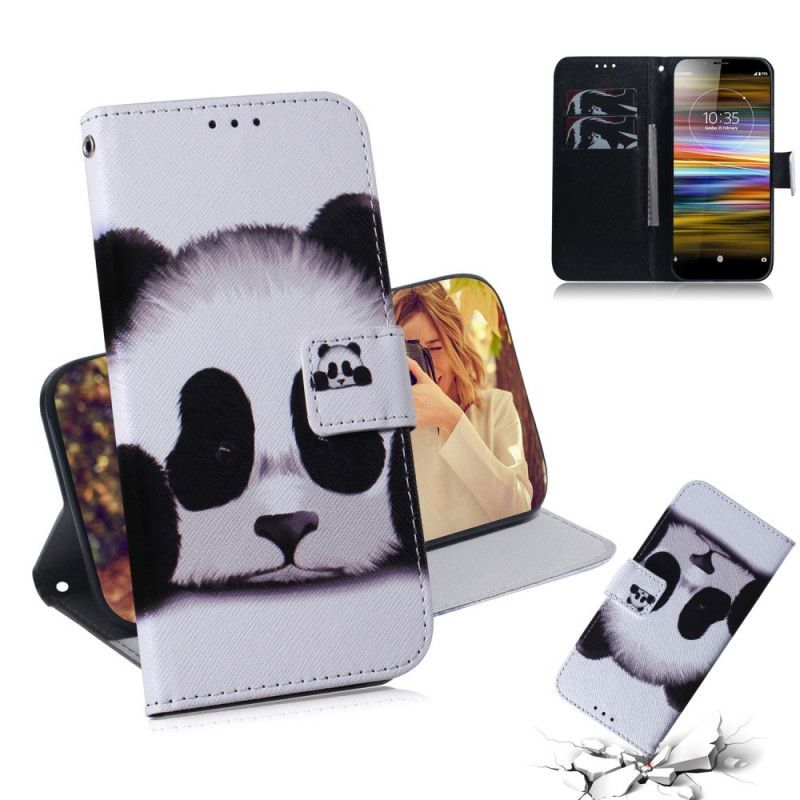 Fodral Sony Xperia L3 Panda Ansikte