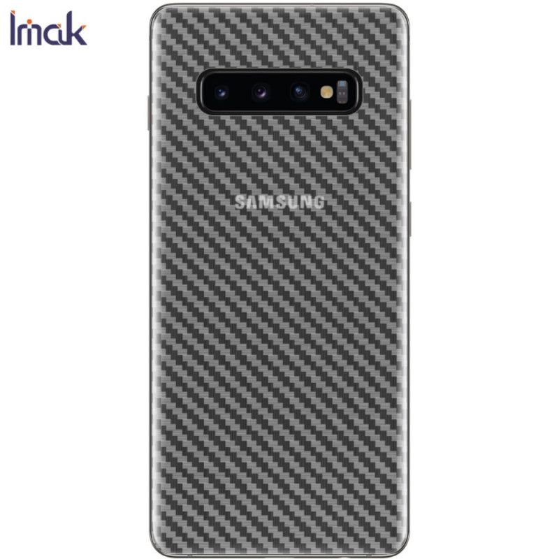 Bakre Skyddsfilm Samsung Galaxy S10 Plus Carbon Imak