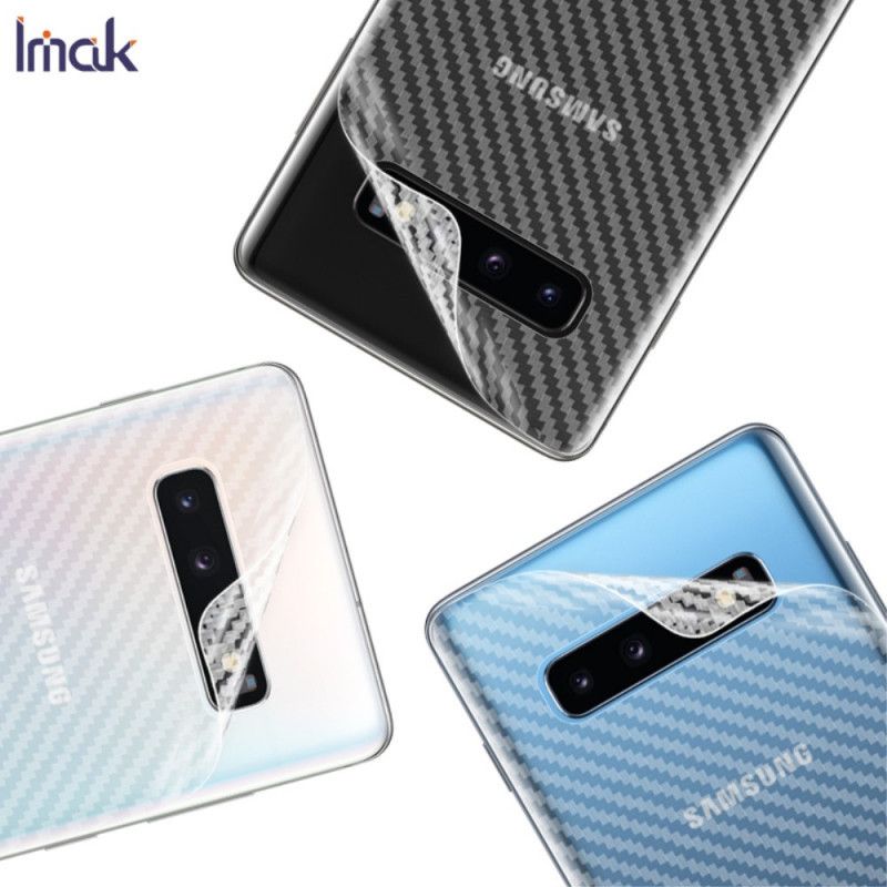 Bakre Skyddsfilm Samsung Galaxy S10 Plus Carbon Imak