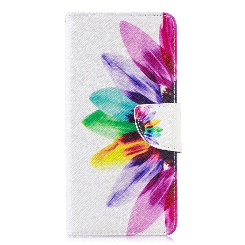 Fodral för Samsung Galaxy S10 Plus Akvarellblomma